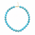 Blue Horizon Turquoise Bead Necklace