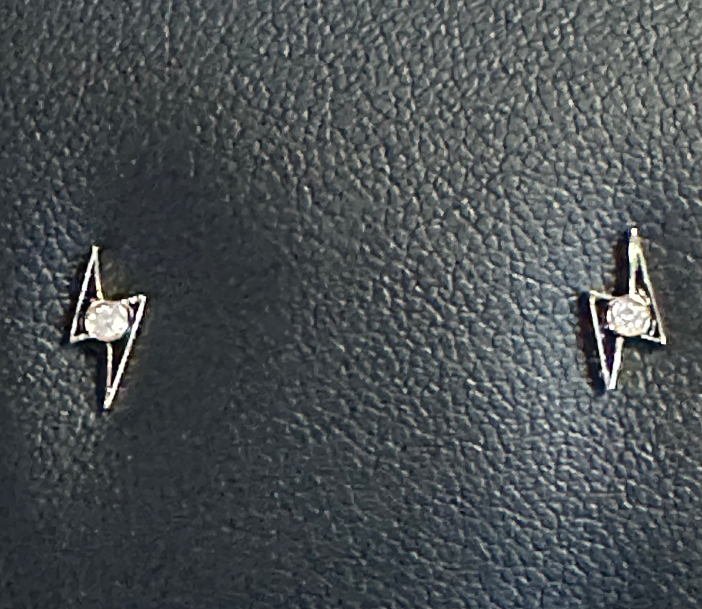 Mini Lightning Bolt Stud Earrings