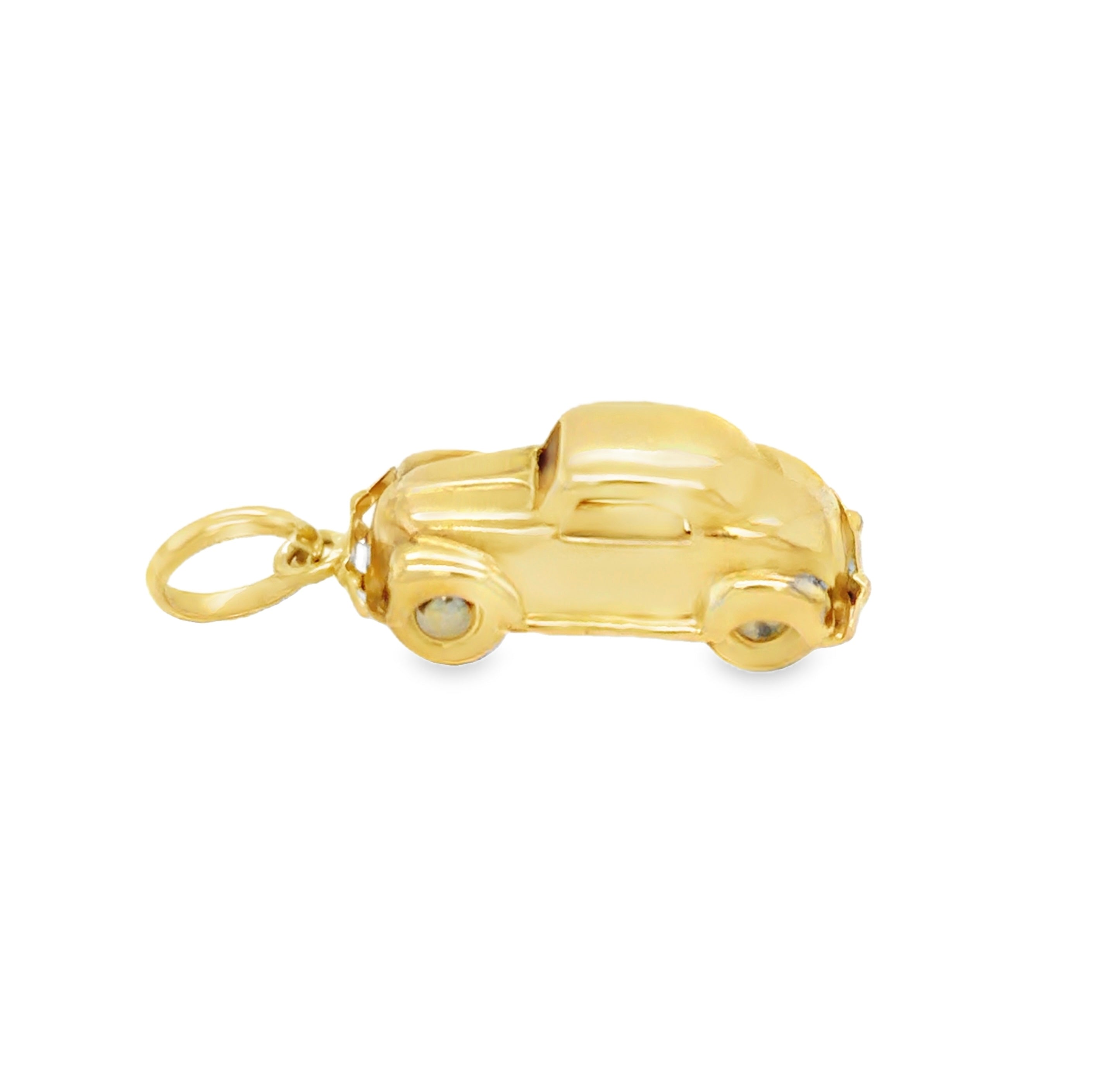 Vintage Italian Automobile Charm | 18k Gold | Circa 1970s–1980s