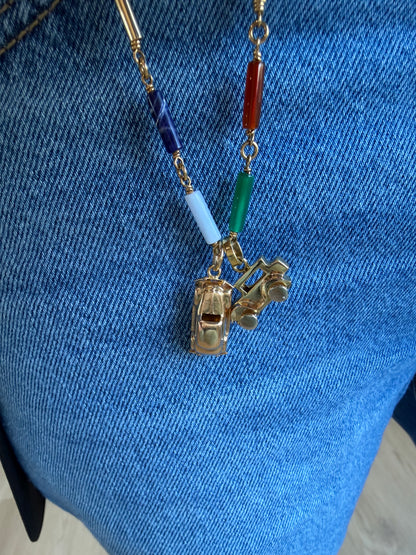 Vintage Italian Automobile Charm | 18k Gold | Circa 1970s–1980s