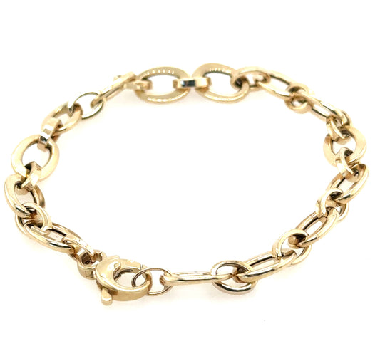 Olivia Oval Link Bracelet