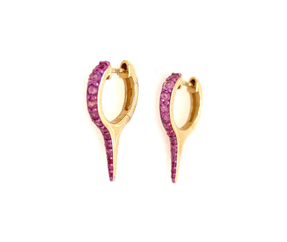 Baby Diamond Spear Earring