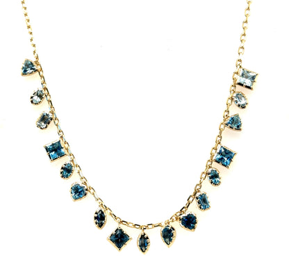 Emily Topaz Lux Charm Necklace