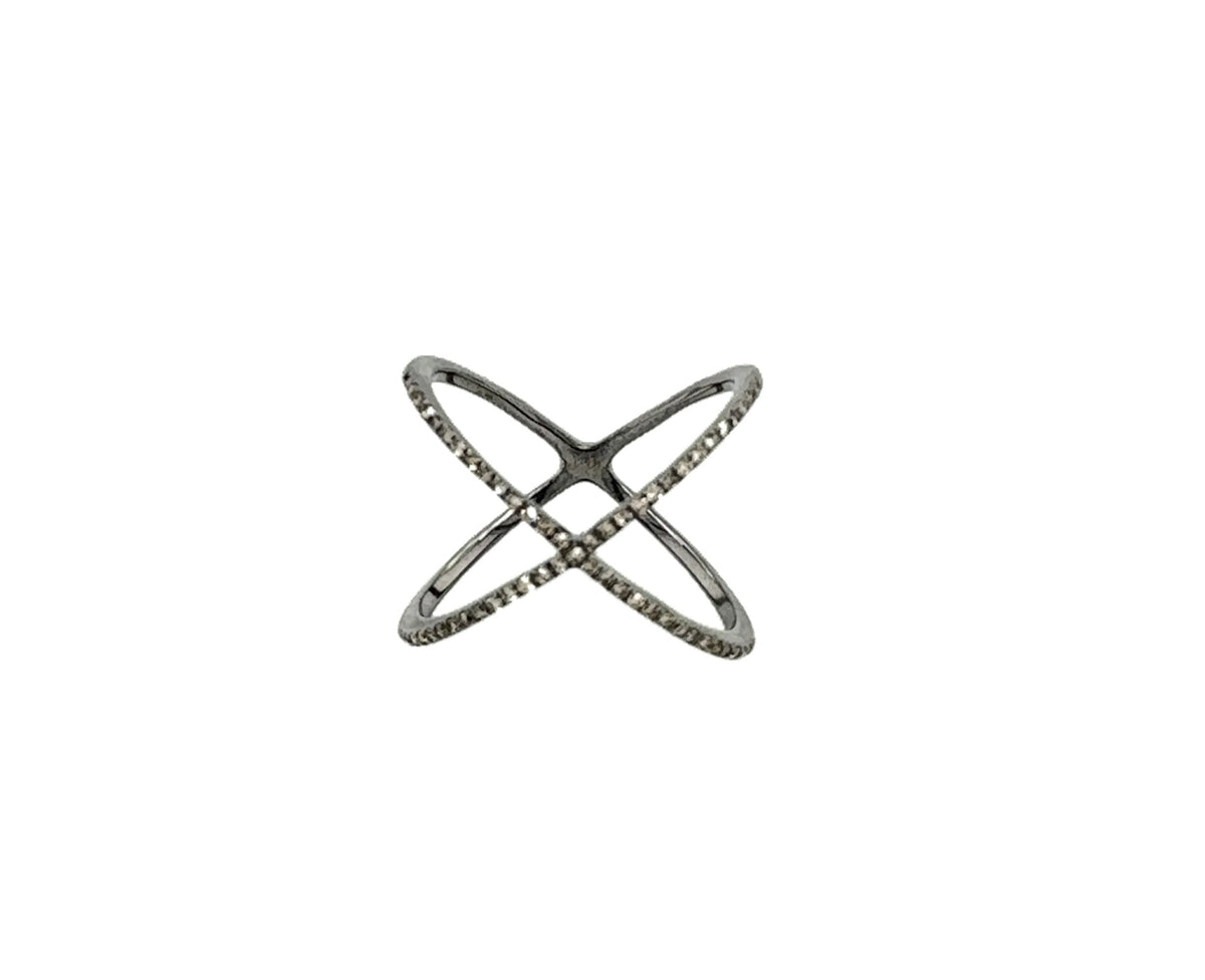 X Diamond Ring