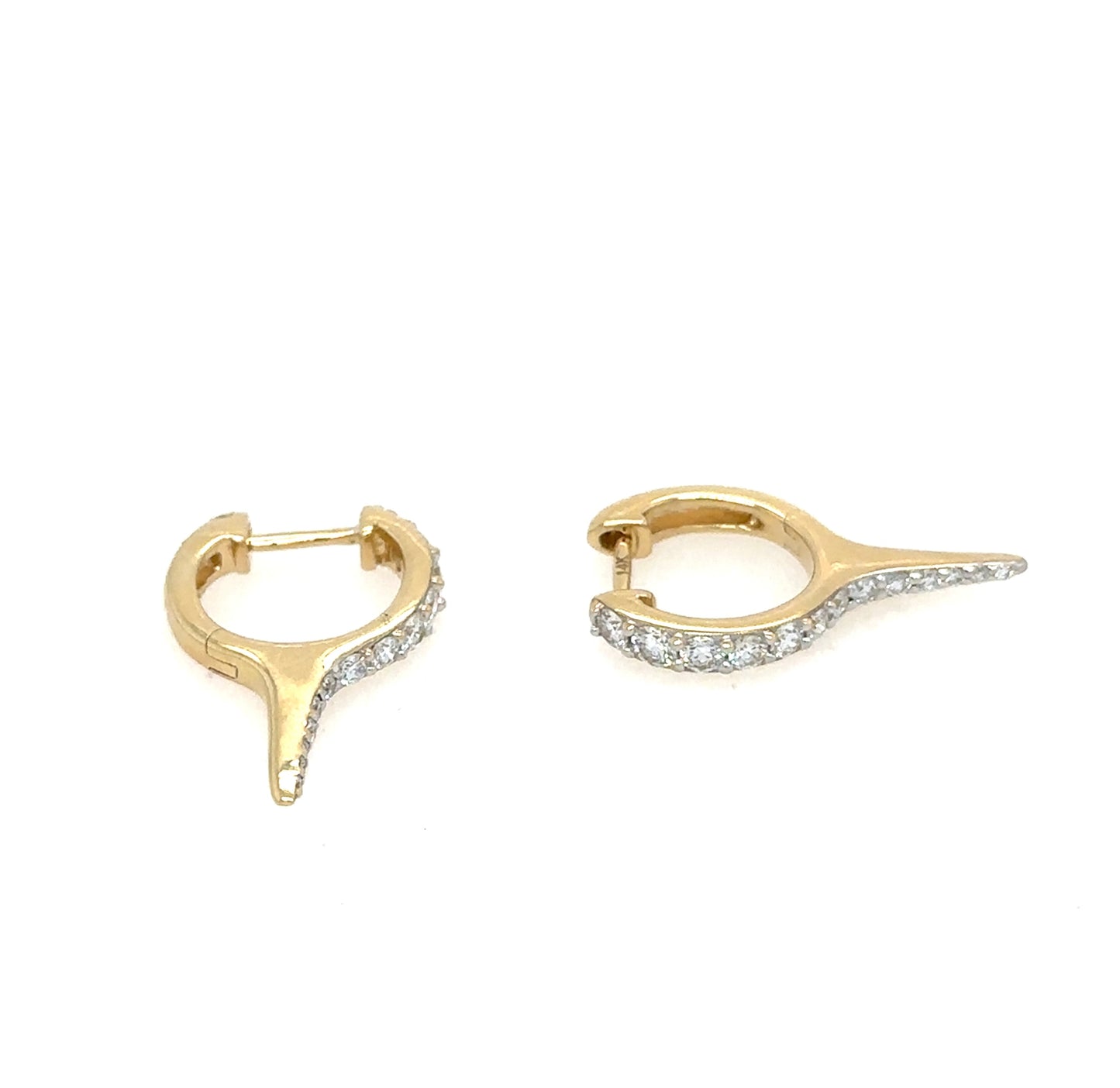 Baby Diamond Spear Earring