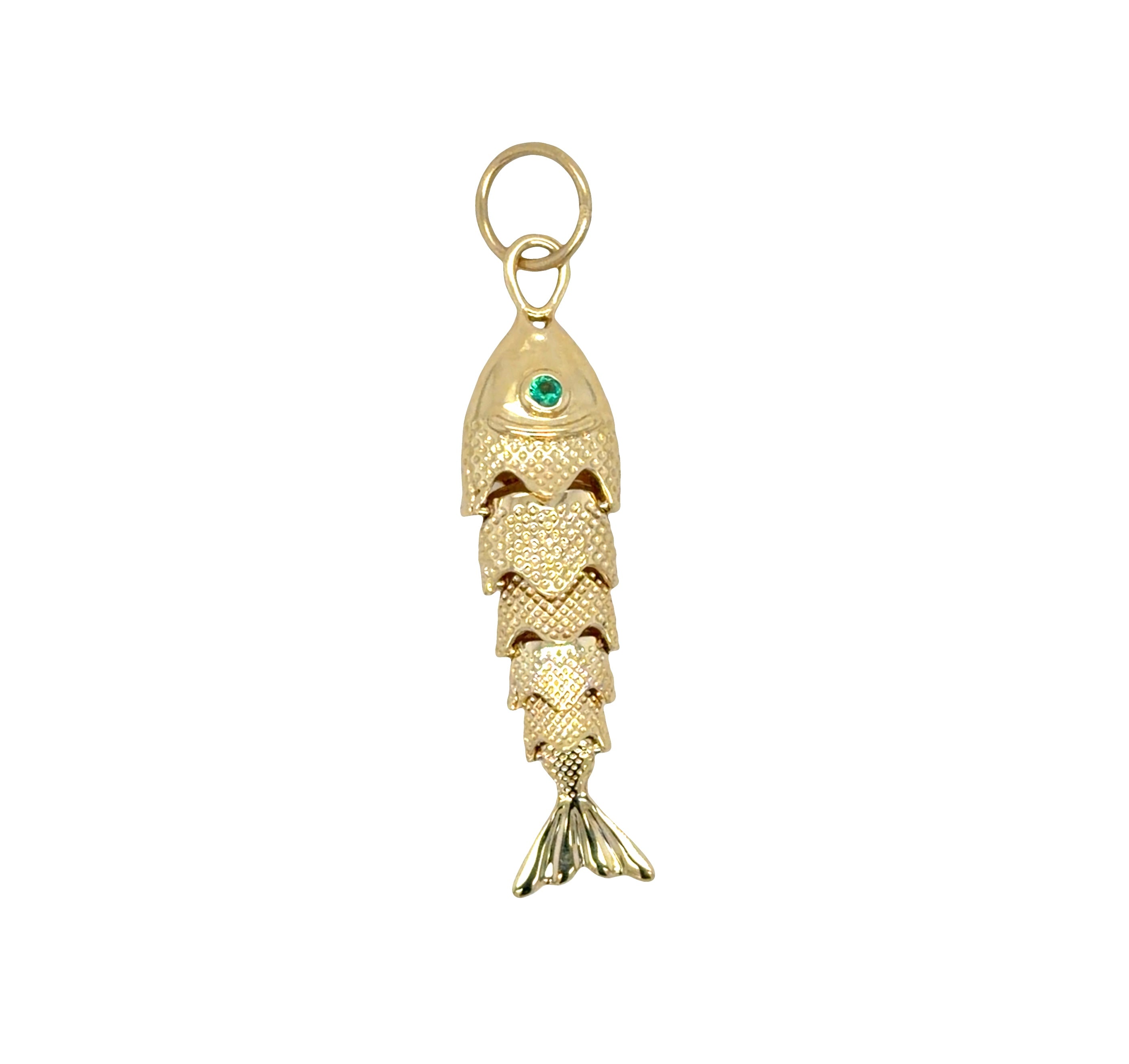 Finley 14k Fish Pendant