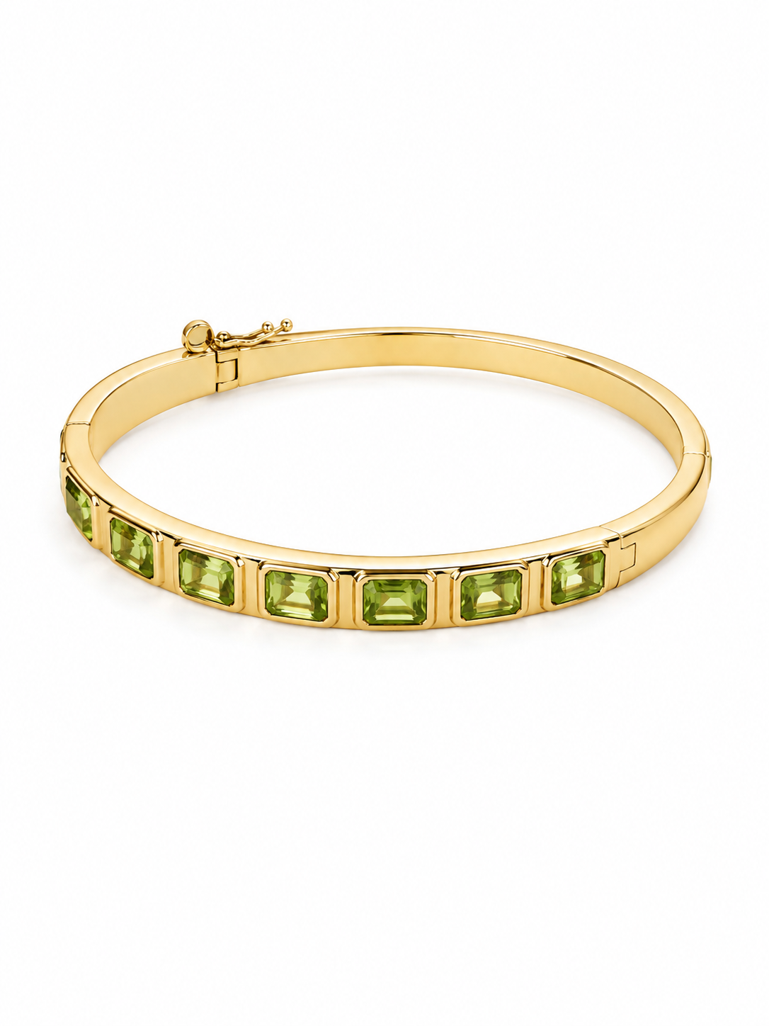 Peridot Horizon Bangle
