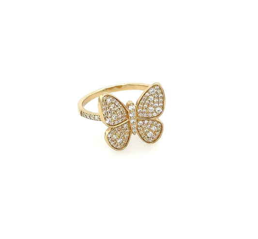 Candice Butterfly Diamond Ring