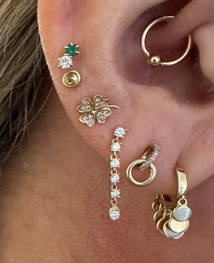 Small Betty Diamond Earrings