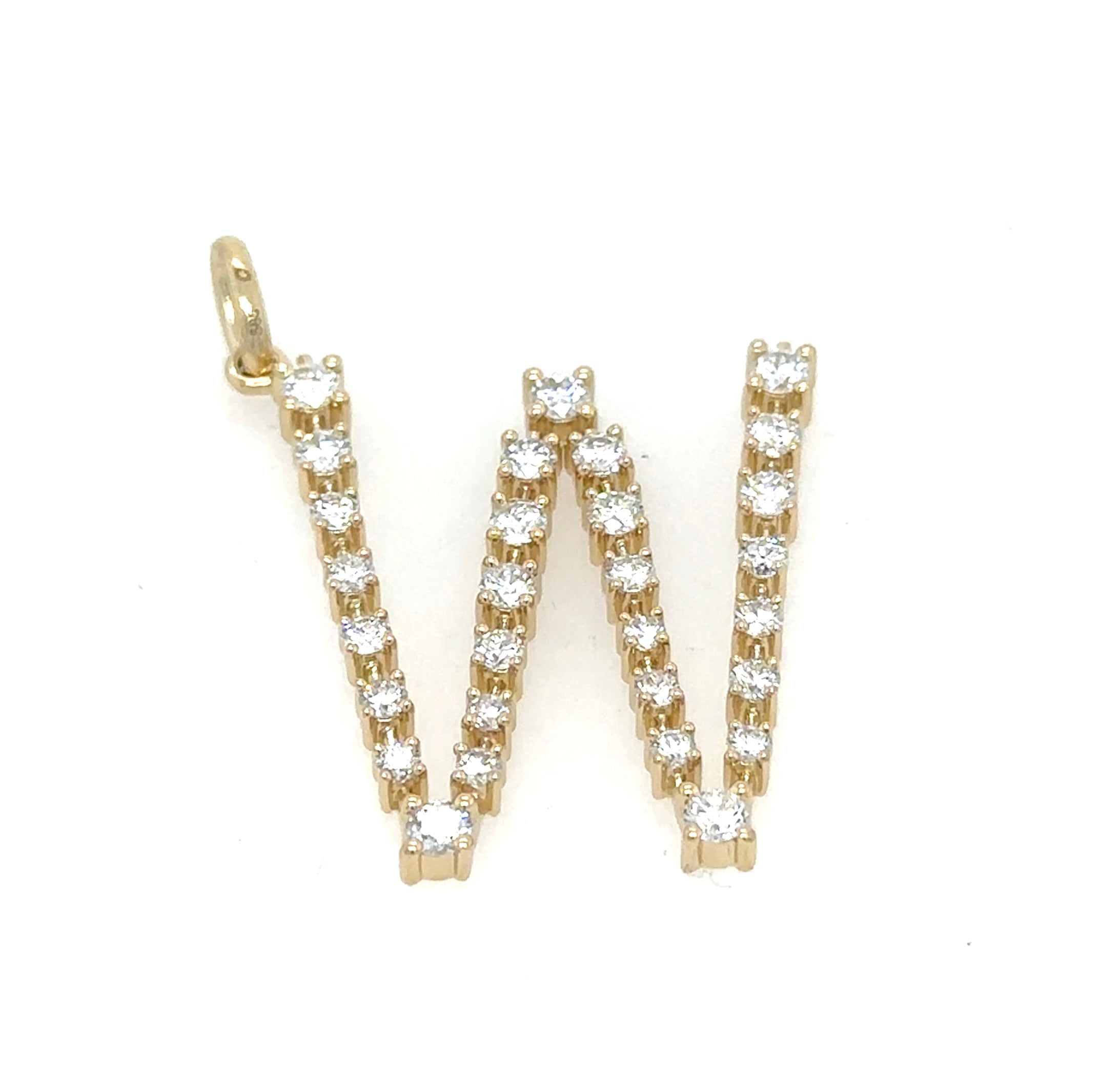 Diamond Constellation Initial Pendant