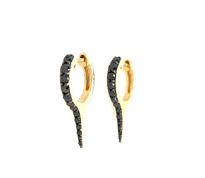 Baby Diamond Spear Earring