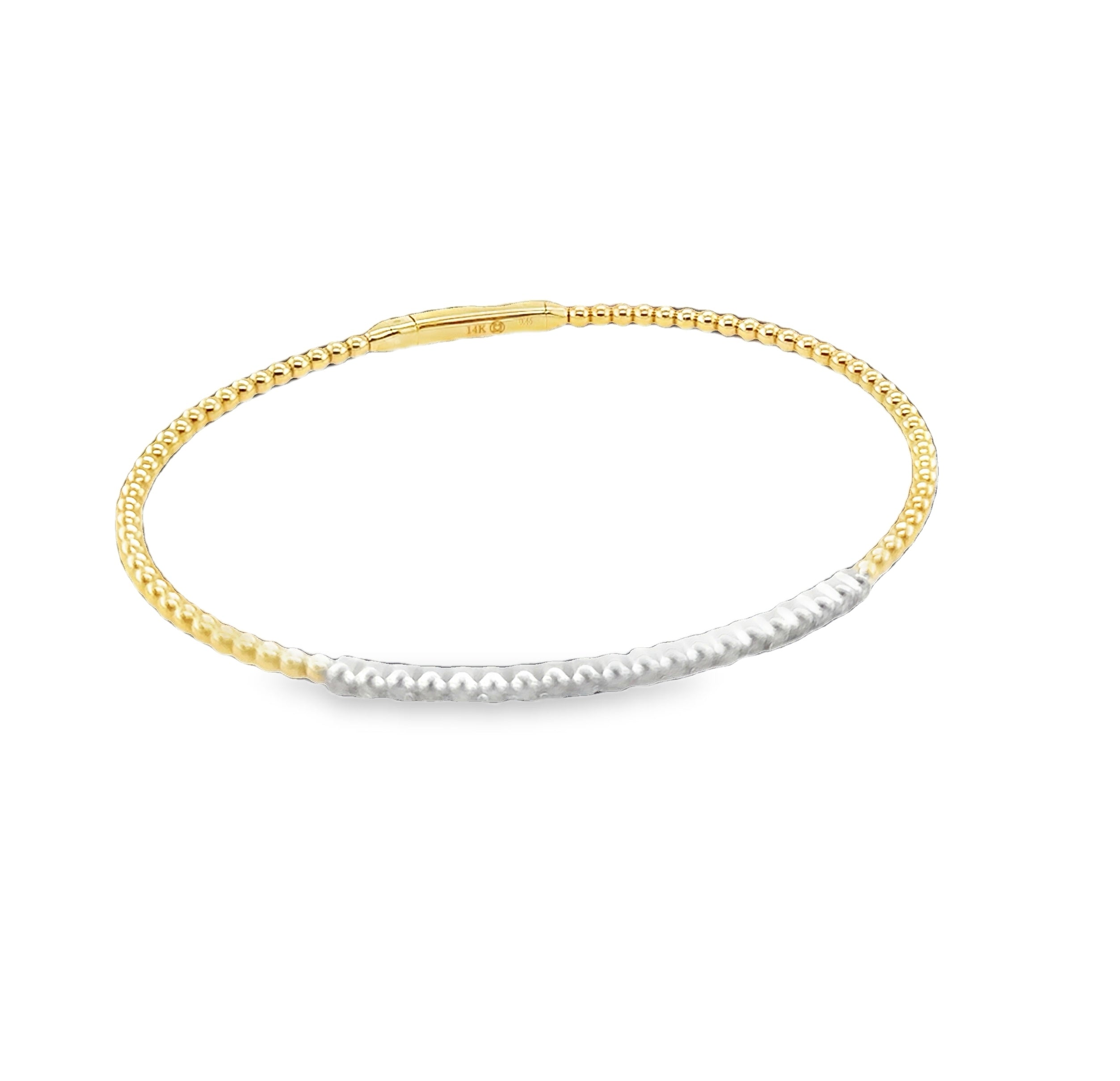 Olga Diamond & Gold Flexi Bracelet