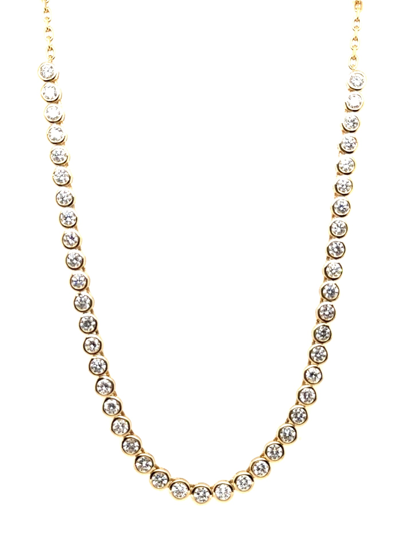 Diana Diamond Tennis Necklace