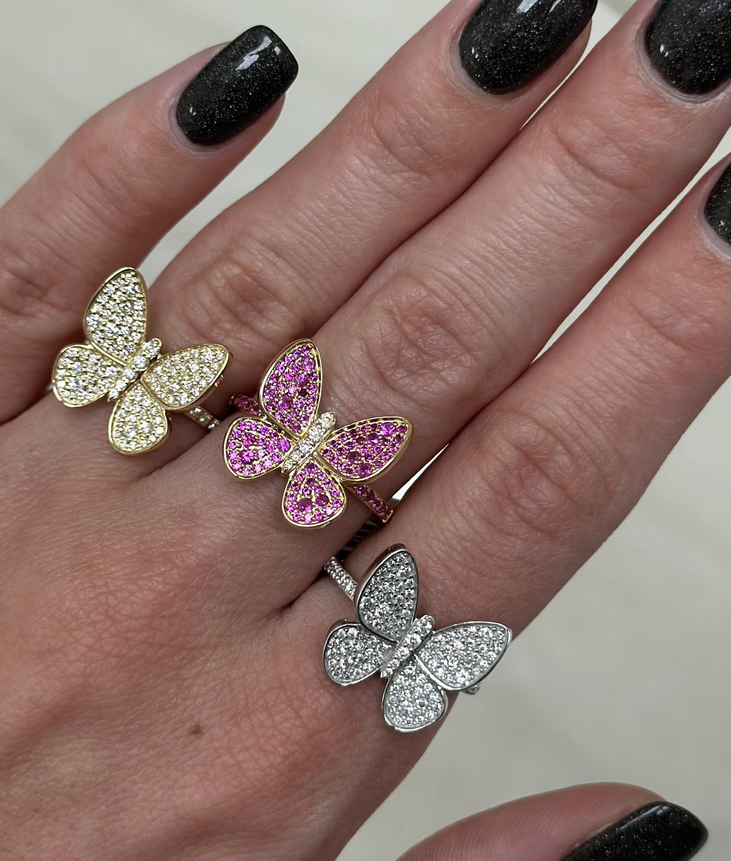 Candice Butterfly Diamond Ring