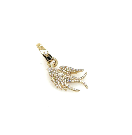 Harmony Swallow Enhancer Pendant