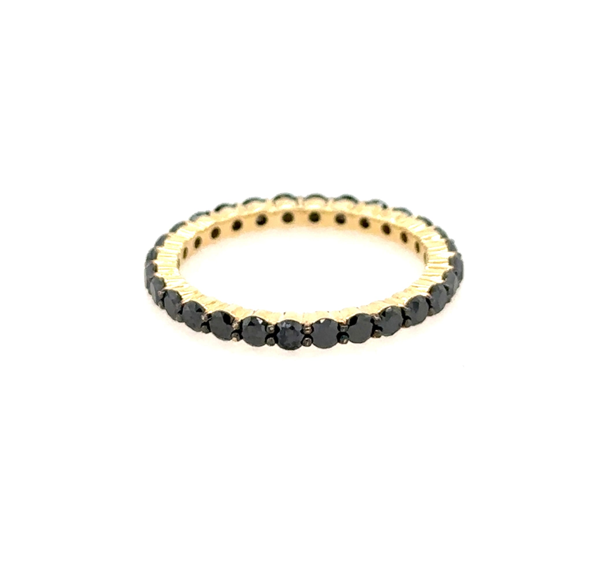 Gemstone Eternity Band