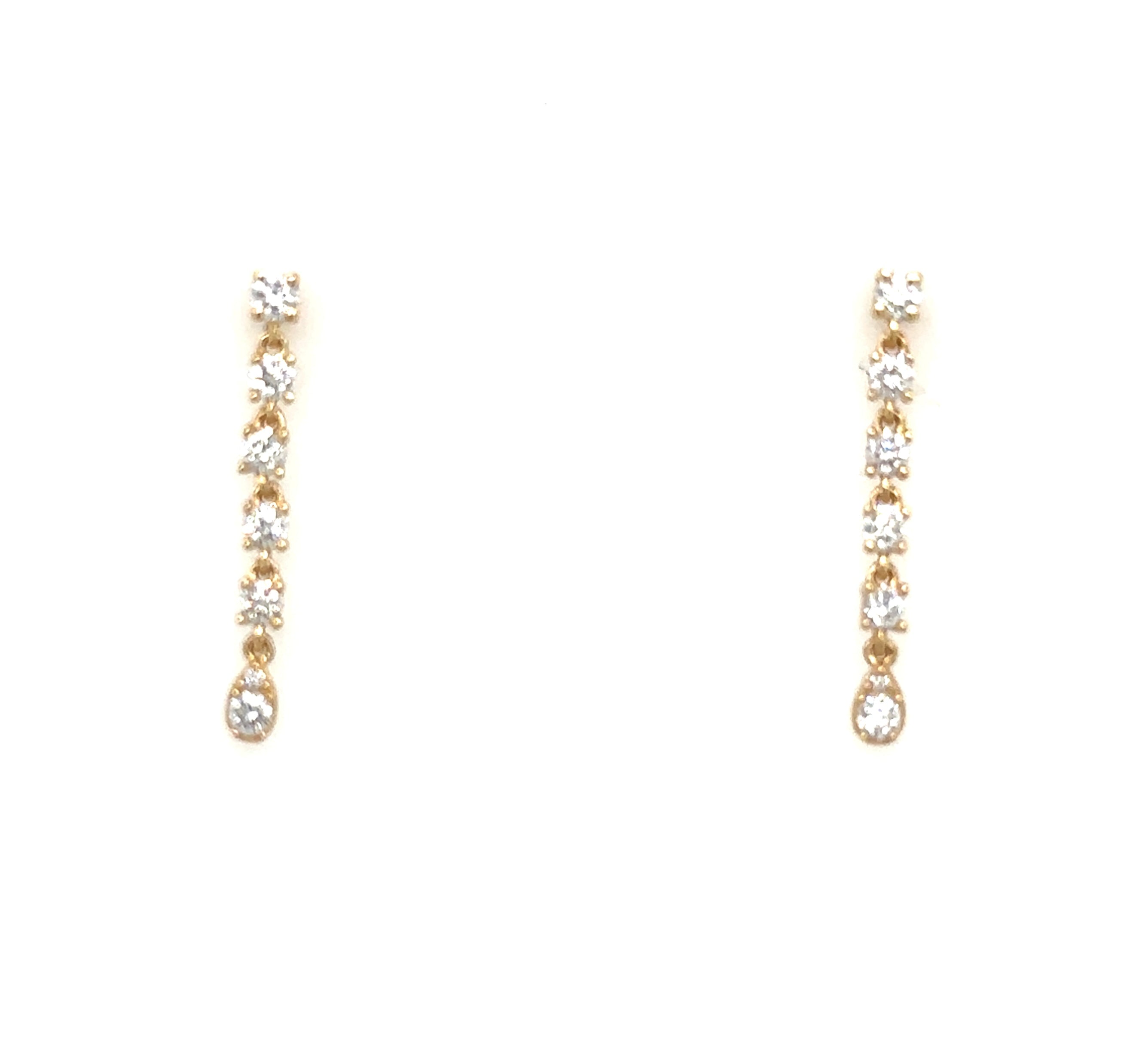 Small Betty Diamond Earrings