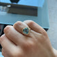 Blue Topaz Heart Ring