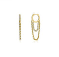 14k Diamond Drift Earrings