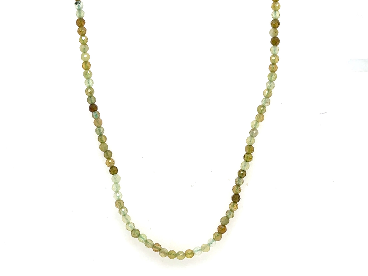 Semi Precious Gemstone Long Strand Necklace