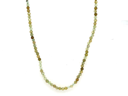 Semi Precious Gemstone Long Strand Necklace