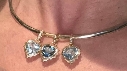 Two Tone Omega Collar Necklace