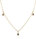 Evil Eye Shaker Necklace