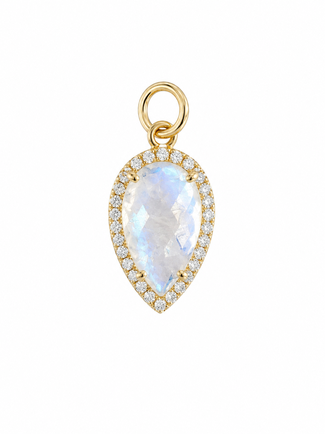 Moonstone Dewdrop Pendant