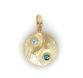 Fluted Yin Yang Enhancer Pendant