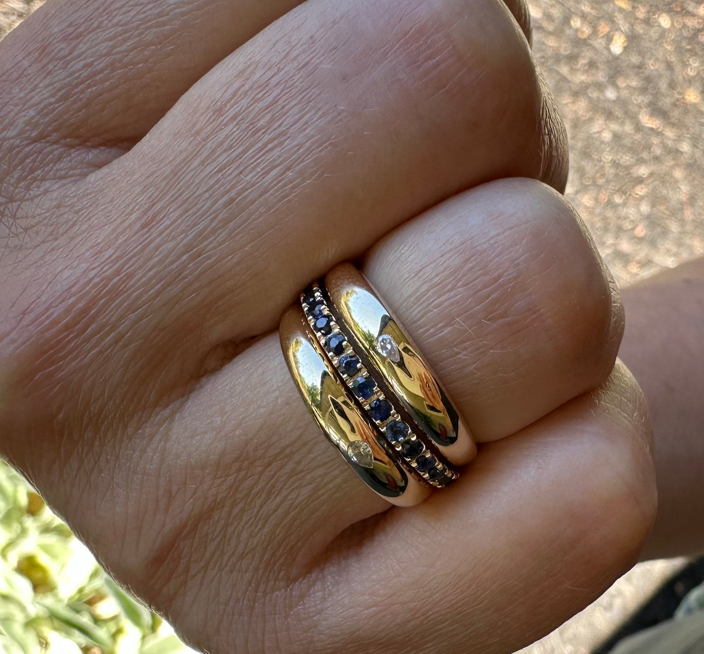 Heidi Blue Sapphire Ring