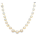 Frankie White Topaz Tennis Necklace
