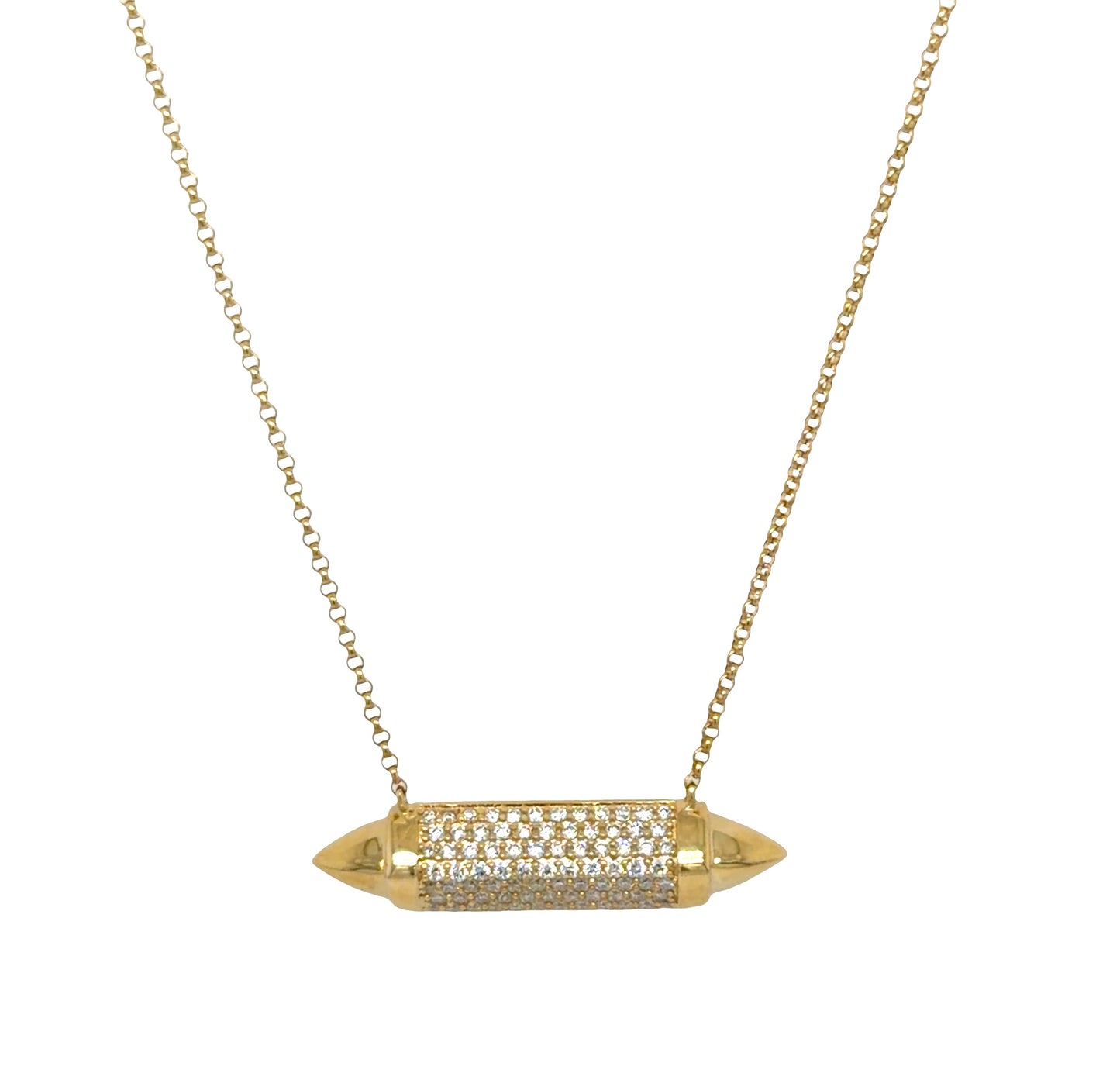 Claire Diamond Bar Necklace