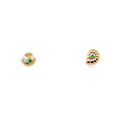 Mis Matched Shell Stud Earrings