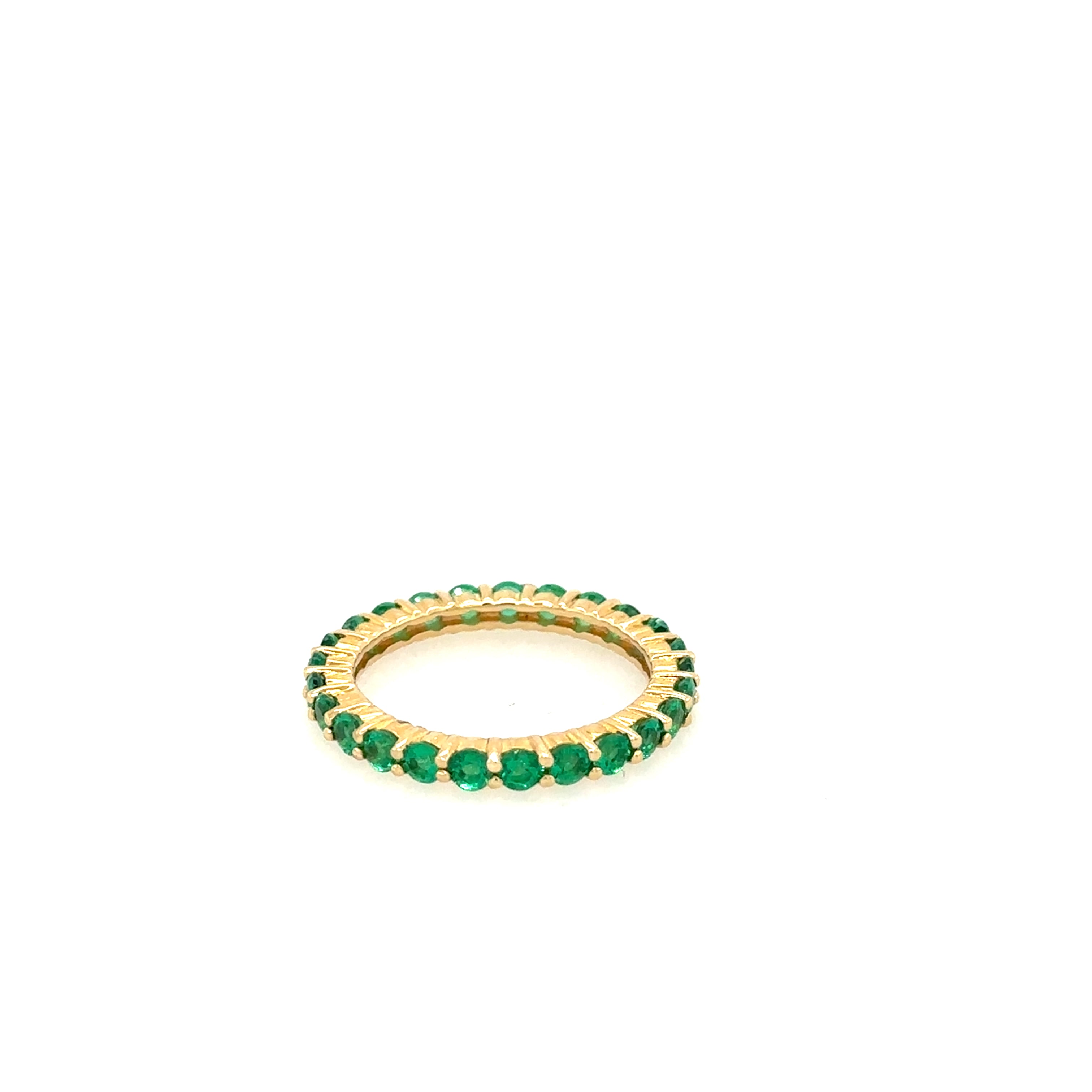 Gemstone Eternity Band
