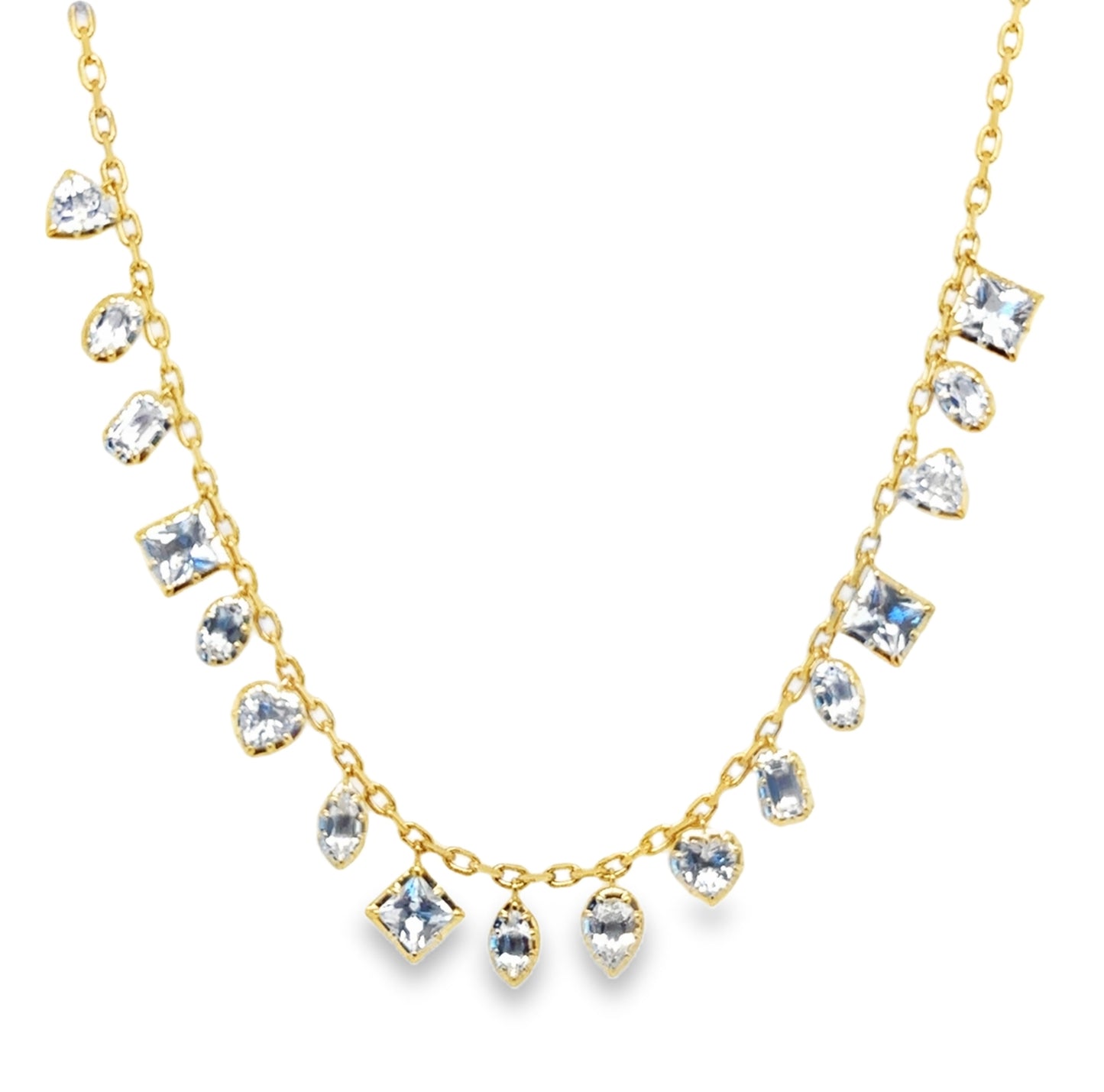 Emily Topaz Lux Charm Necklace