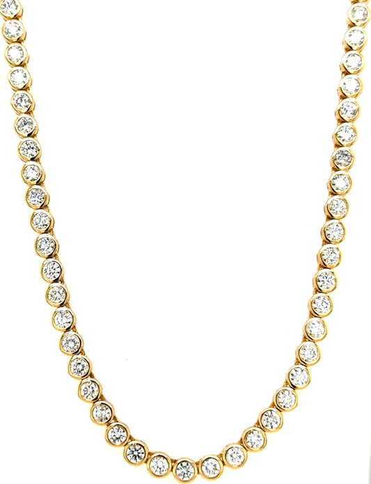 Diana Diamond Tennis Necklace