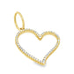 Michelle Diamond Heart Pendant