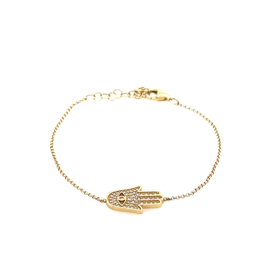 Jessi Hamsa Bracelet