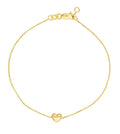 Puffy Heart Bracelet