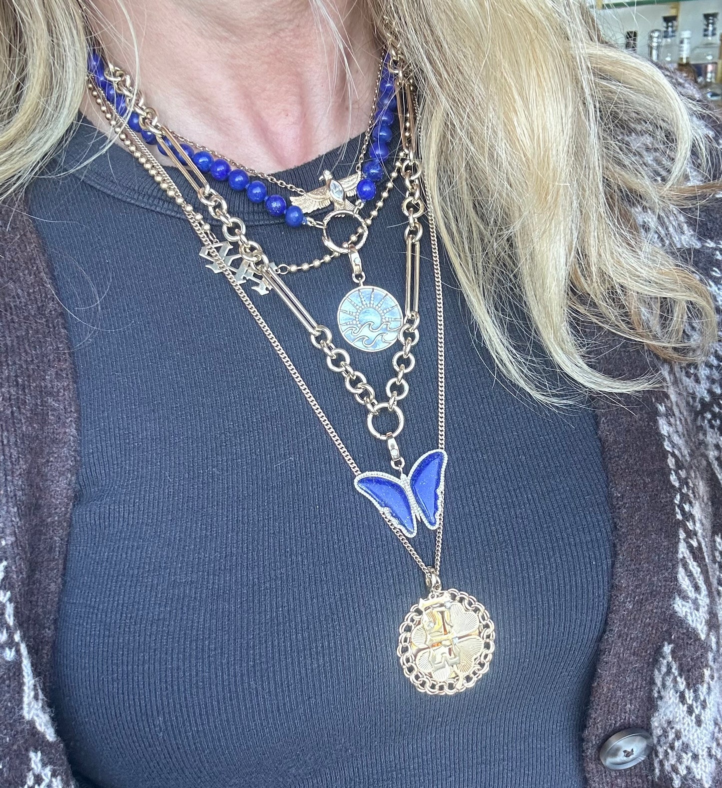 Sawyer Diamond Butterfly Pendant