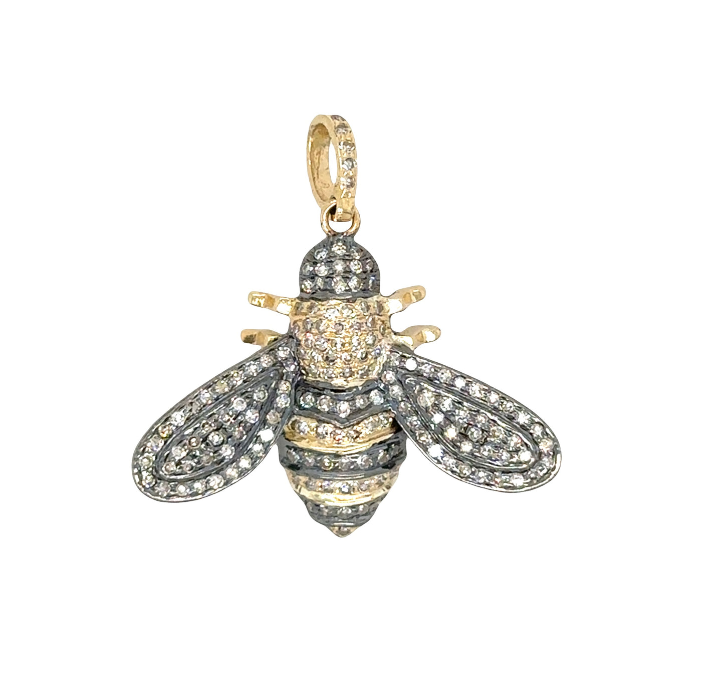 Queen Bee - Mixed Metal Pendant