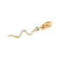 Slither Diamond and Emerald Snake Enhancer Pendant