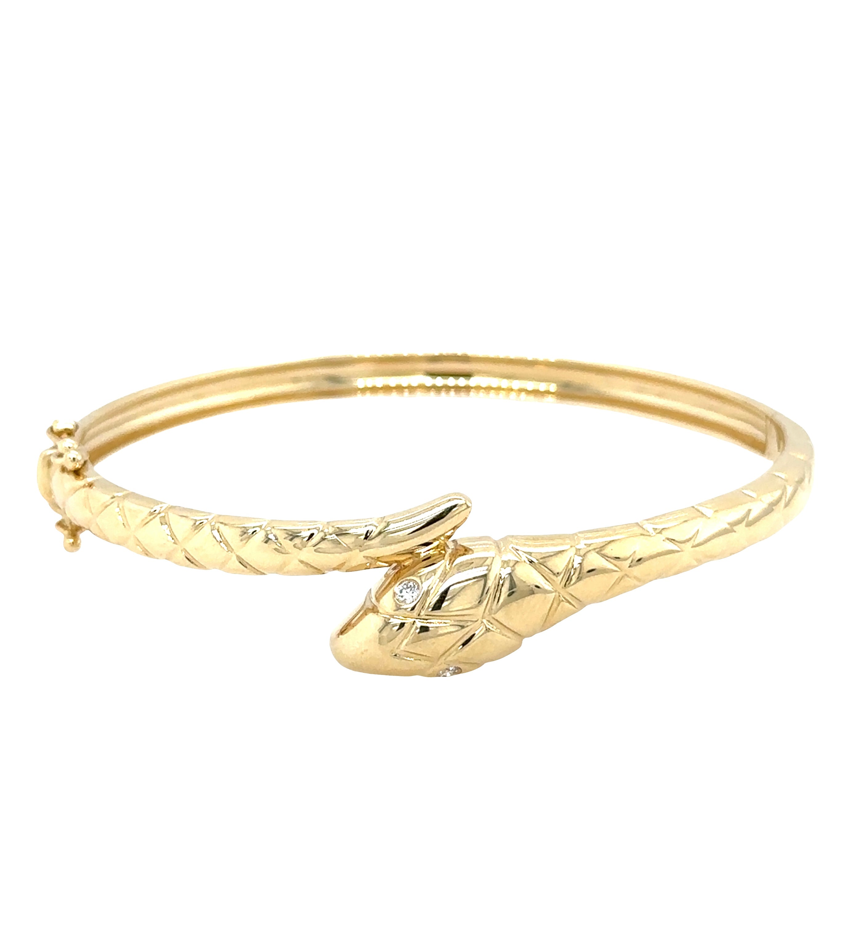 Erin Serpent 14k Gold Bracelet