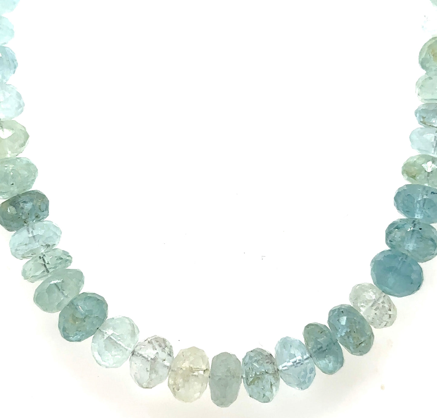 Aquamarine Beaded Necklace