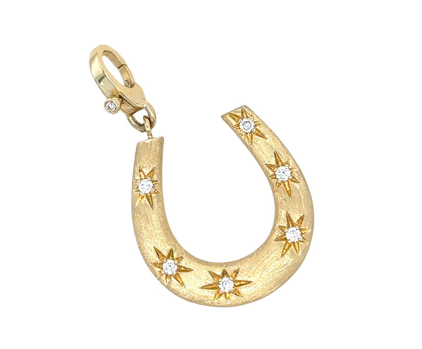 Vintage Inspired Celestial Horseshoe Pendant