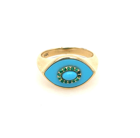 Thea Evil Eye Ring