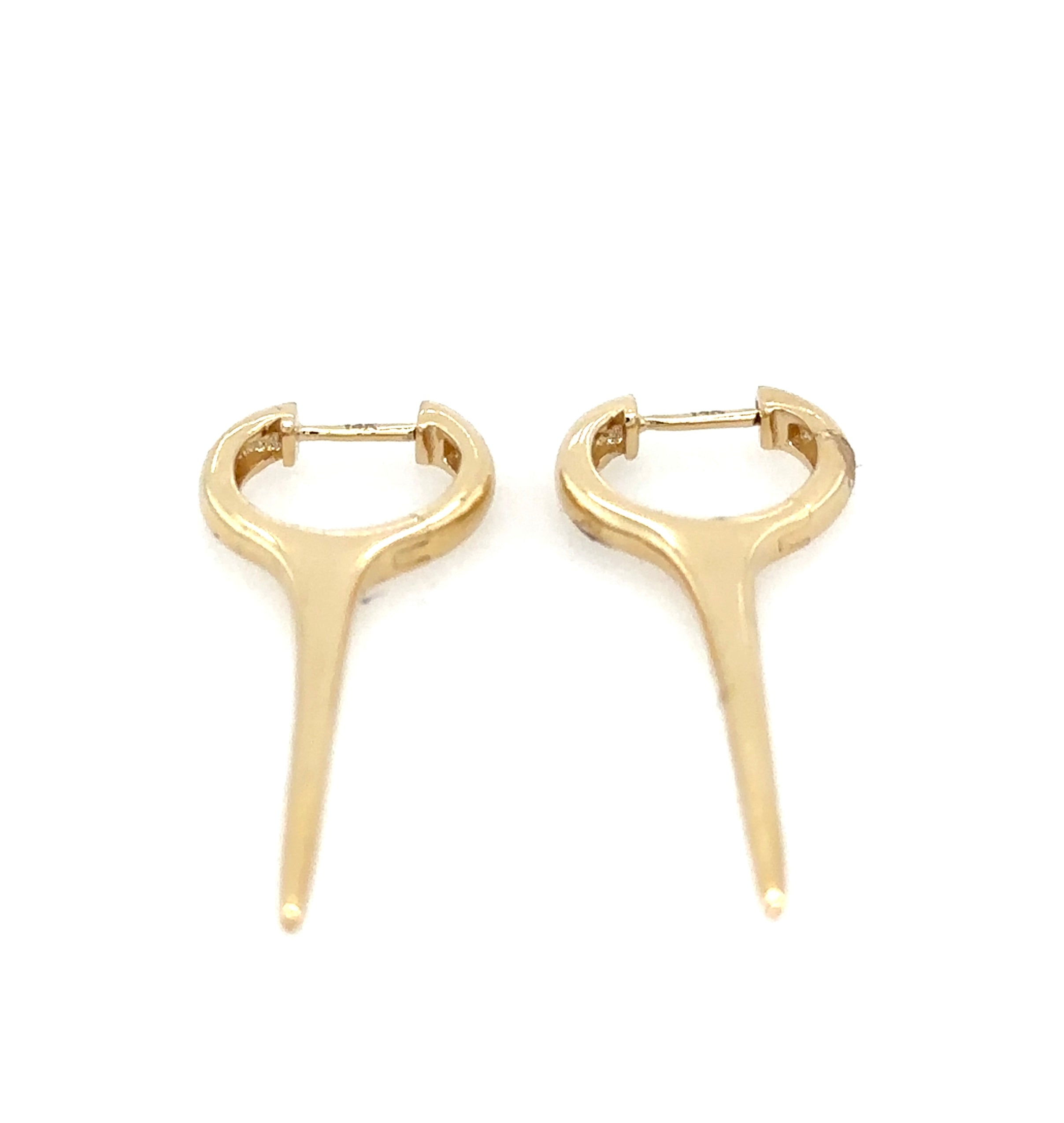 Gold Spear Earring