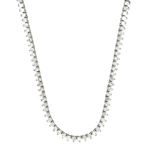 Brett Diamond Tennis Necklace