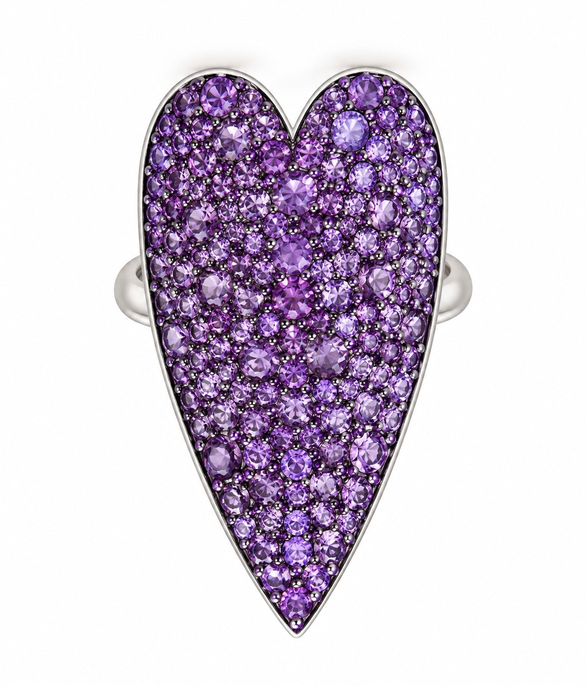 Presley Elongated Heart Ring