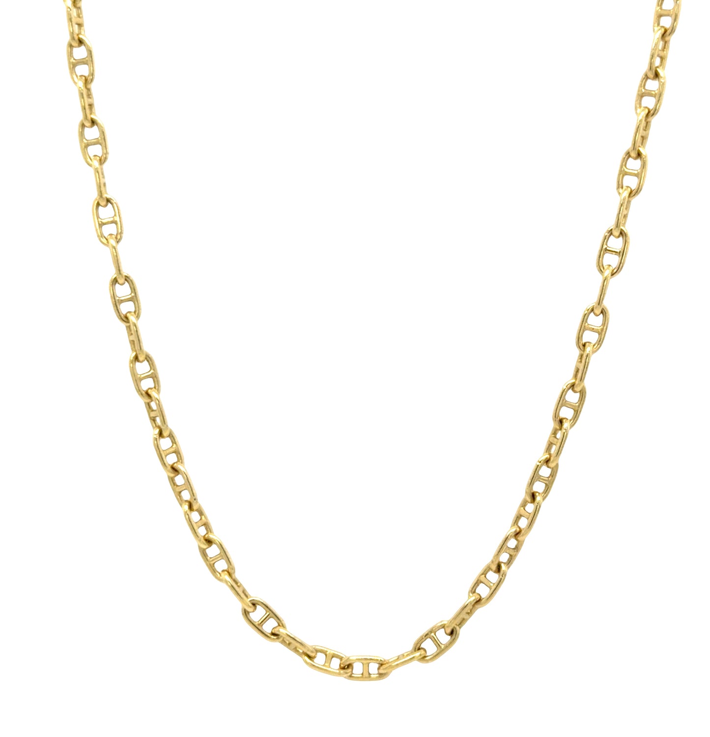 14K Yellow Gold Horsebit Chain